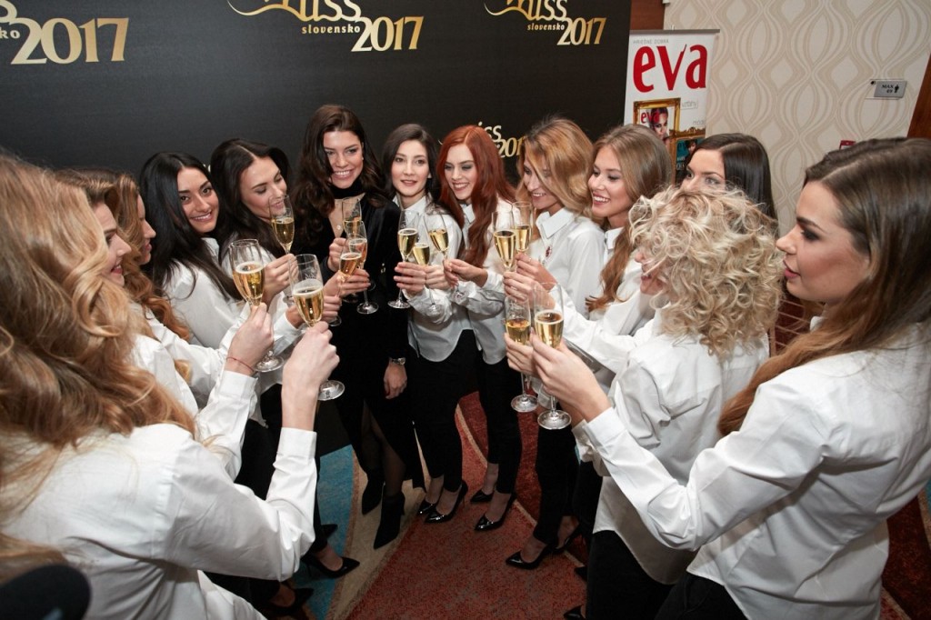 Predstavenie finalistiek súťaže Miss Slovensko 2017