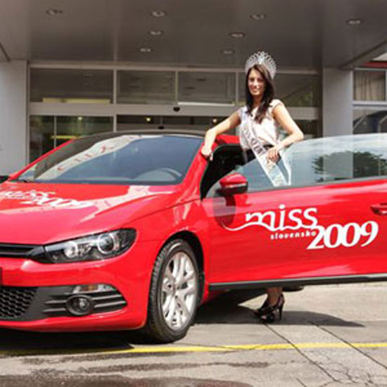 MISS Slovensko 2009 si prevzala automobil