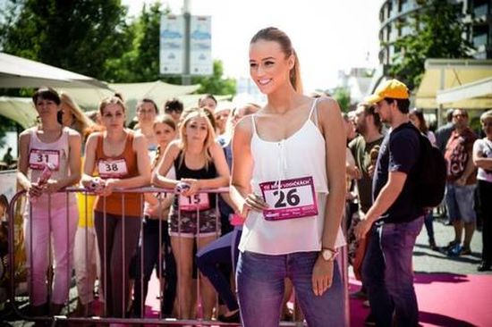 Miss Slovensko podporila charitatívny Beh v lodičkách