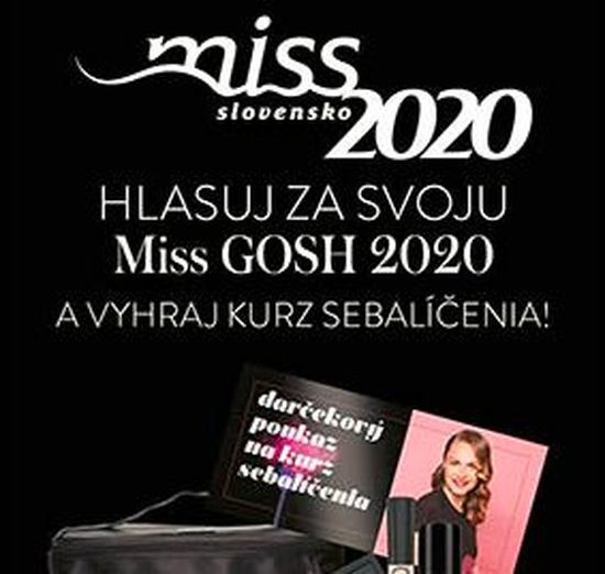 Hlasovanie o titul MISS GOSH 2020 stále pokračuje