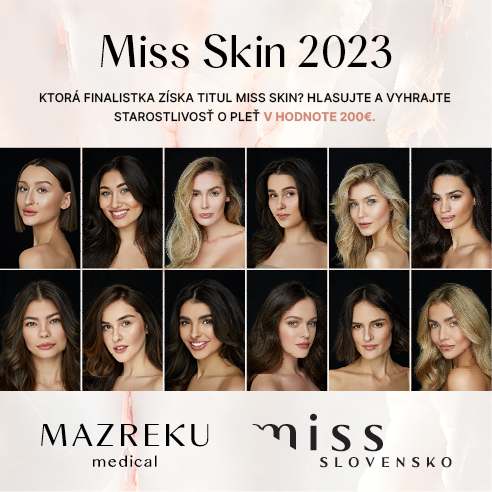 Hlasovanie o titul Miss Skin 2023 